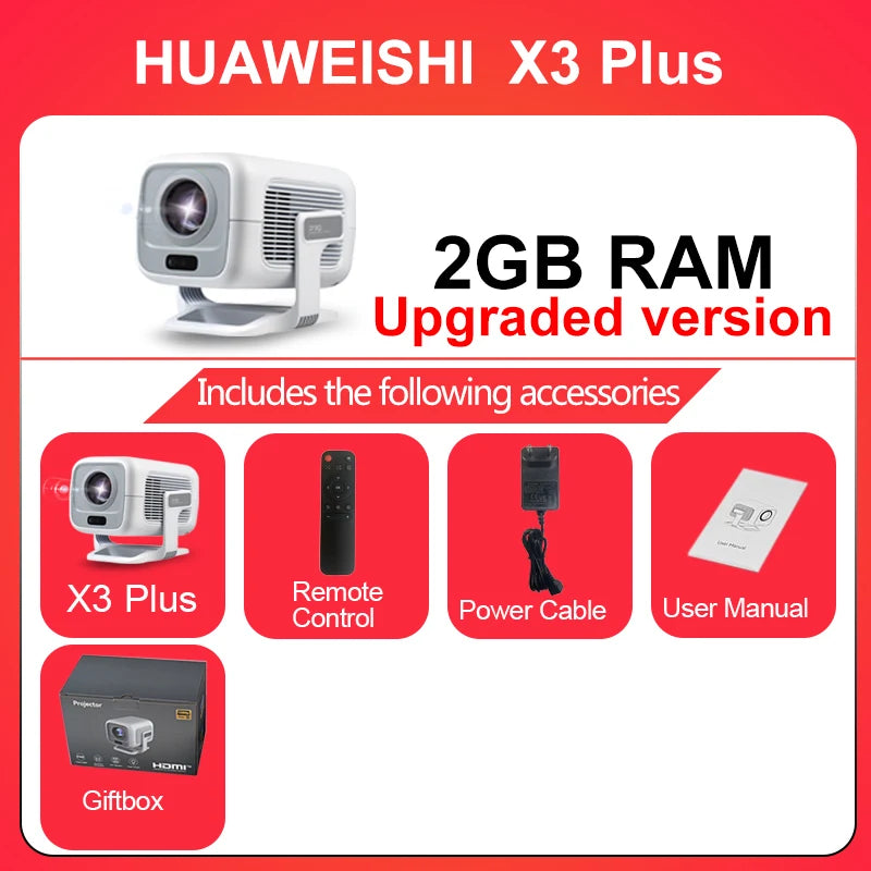 4K Projector Android Native Portable 1080P 600ANSI Auto FocusVideo home Cinema Outdoor hd led Projetor