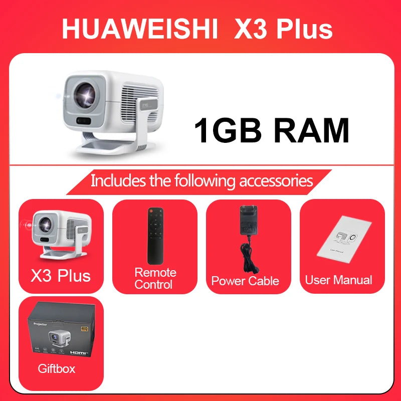 4K Projector Android Native Portable 1080P 600ANSI Auto FocusVideo home Cinema Outdoor hd led Projetor